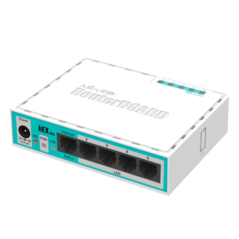 hEX lite router Blanco