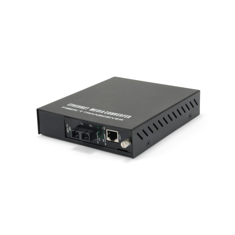 FVM-1101 convertidor de medio 100 Mbit/s 1310 nm Negro