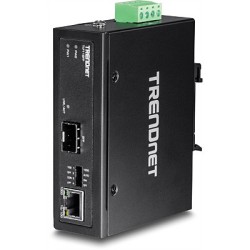TI-F11SFP convertidor de medio 1000 Mbit/s Negro