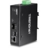 TI-F11SFP convertidor de medio 1000 Mbit/s Negro