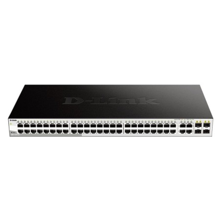 DGS-1210-52 Gestionado L2 Gigabit Ethernet (10/100/1000) 1U Negro