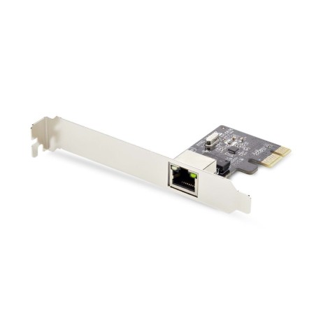 Tarjeta de Red PCI Express de 1 Puerto Gigabit - Adaptador Ethernet PCIe RJ45 - 10/100/1000Mbps - Tarjeta LAN - Realtek RTL8111H