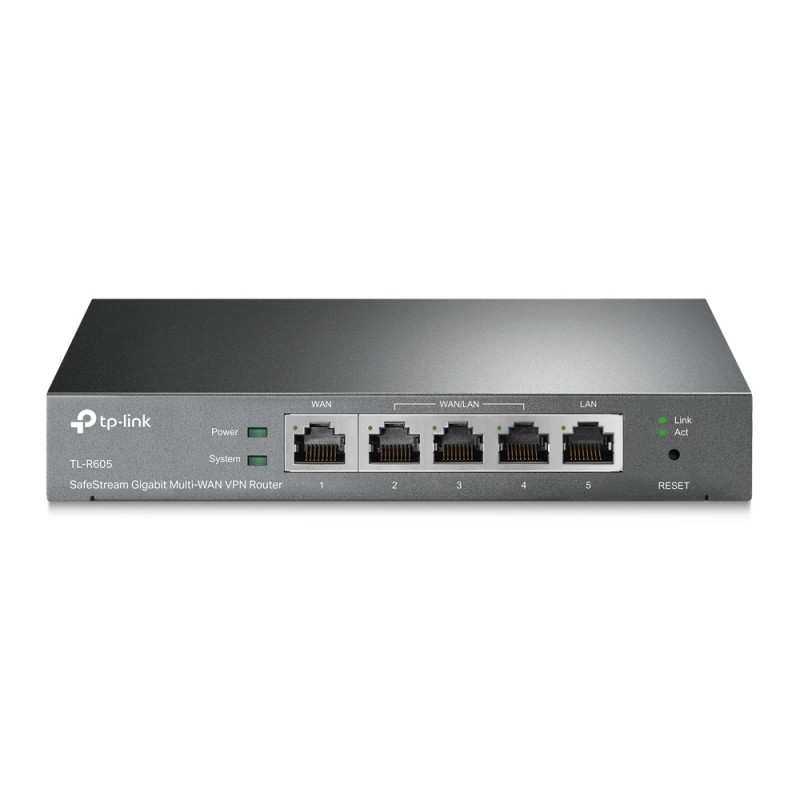 TL-R605 router Gigabit Ethernet Negro
