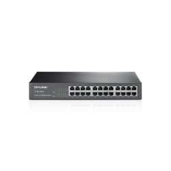 TL-SF1024D No administrado Fast Ethernet (10/100) 1U Negro