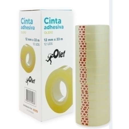 CINTA ADHESIVA OLEF rollo 33x12