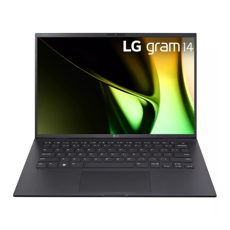 Gram 14" Intel Core Ultra 7 355 Porttil 35 6 cm (14") WUXGA 32 GB LPDDR5x-SDRAM 512 GB SSD Wi-Fi 6E (802.11ax) FreeDOS Negro