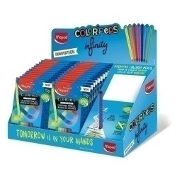 LAPICES COLOR MAPED INFINITY est.12 E.24