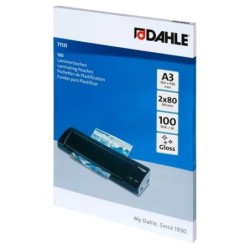 FUNDA PLASTIF. DAHLE  A3 80 P/100