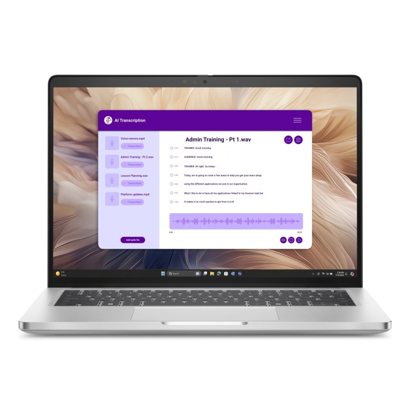 Pro 14 Plus PB14250 Intel Core Ultra 5 235U Porttil 35 6 cm (14") Full HD+ 16 GB DDR5-SDRAM 512 GB SSD Wi-Fi 6E (802.11ax) Windo