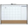 Combo organizador mensual + tablero corcho (585 x 430 mm)