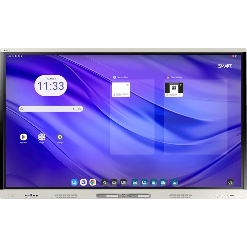 MX275-V5 pizarra blanca interactiva 190 5 cm (75") 3840 x 2160 Pixeles Pantalla tctil Plata USB / Bluetooth