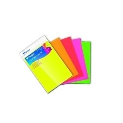 CARTULINA FLUOR A4 SADIPAL SURT. P/5