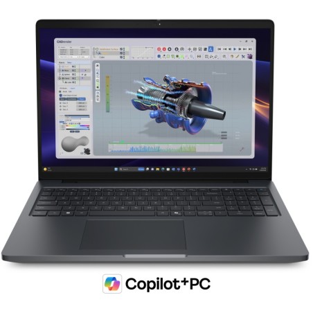 Pro Precision 5 16 PW516261 Copilot+ PC Intel Core Ultra 7 366H Porttil 40 6 cm (16") Full HD+ 32 GB LPDDR5x-SDRAM 1 TB SSD NVID
