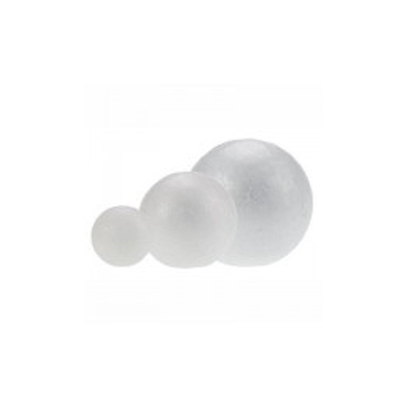 BOLAS POLIESPAN FIXO 8 cm. PACK 6