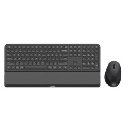 6000 series SPT6607B/31 teclado Ratn incluido Universal RF Wireless + Bluetooth Negro