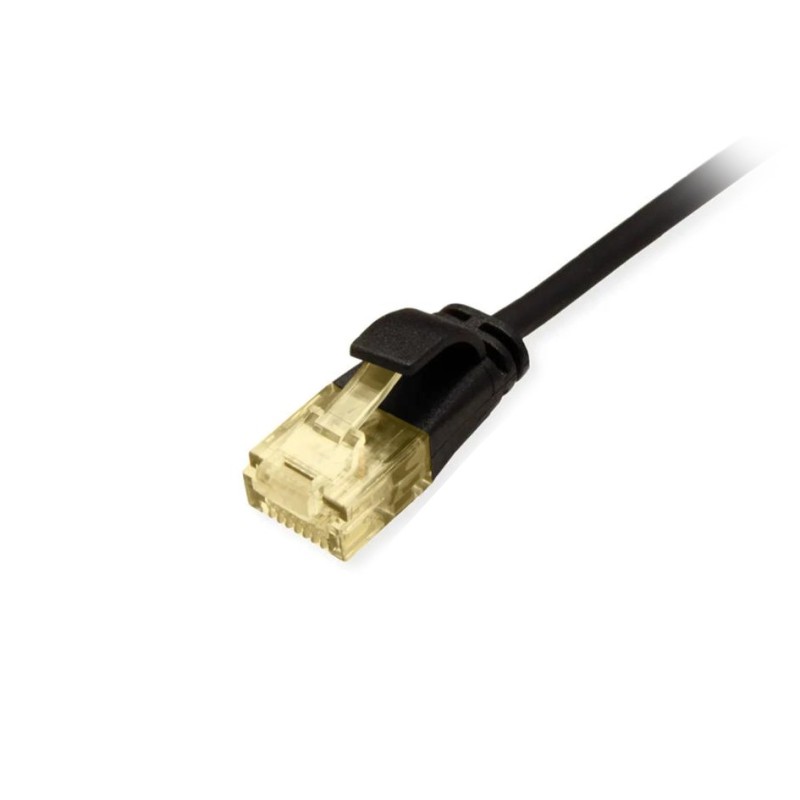 626902 cable de red Negro 0 5 m Cat6a U/UTP (UTP)