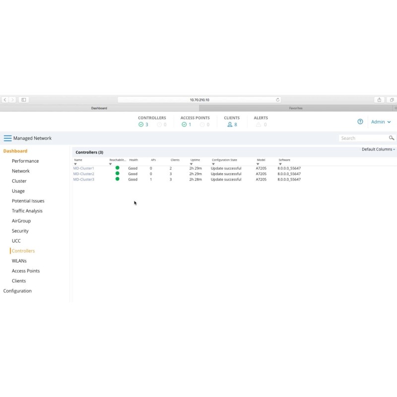 Aruba Networking MCR-VA-500-F1 FIPS/TAA Support 500 Devs Mobility Conductor VR Appliance E-LTU