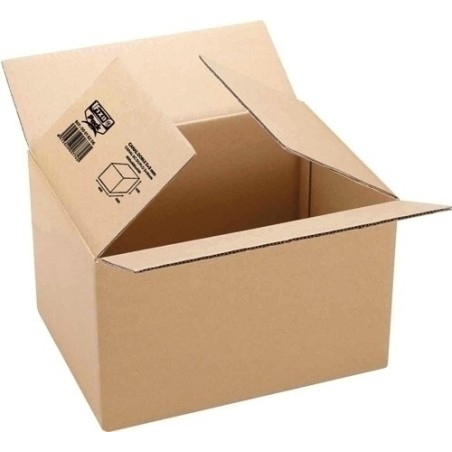 CAJA EMB. ANONIMA 600x400x290 3mm MARRON - Pack de 10 unidades