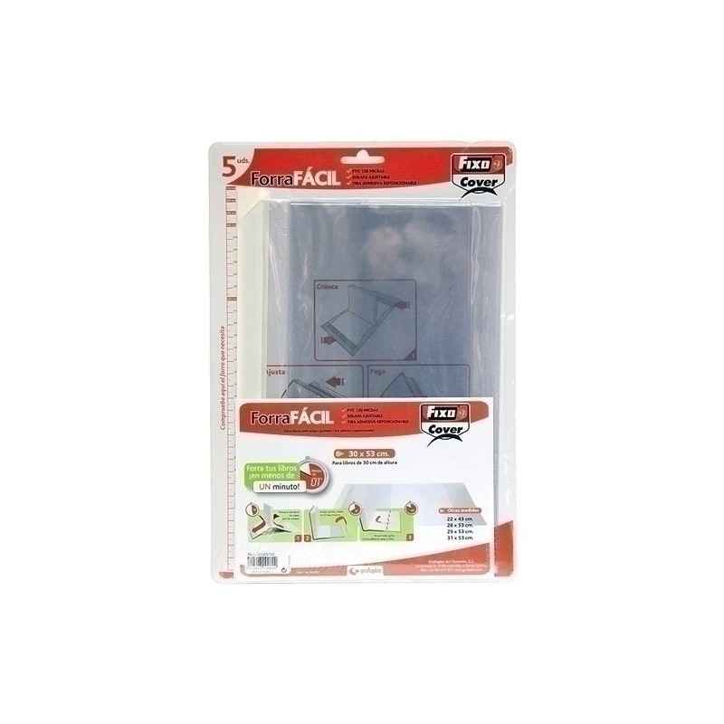 FORRO AJUST.FIXO PVC 30x53 PACK de 5