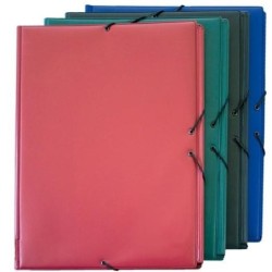 CARP. GOMAS GRAFOPLAS PVC C/SOLAPAS F NEGRO