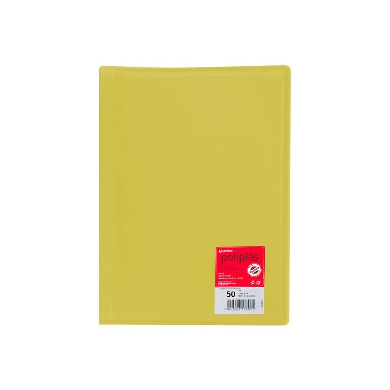 CARP. 50F POLIPLAS GRAFOPLAS A4 PP AMARIL 01351260