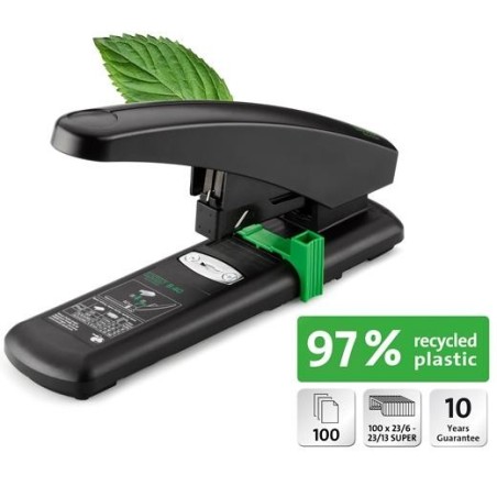 NOVUS GRAPADORA DE GRUESOS B40 RE+NEW 100H NEGRO/VERDE