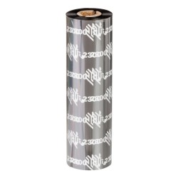 2300 Wax cinta trmica 74 m Negro