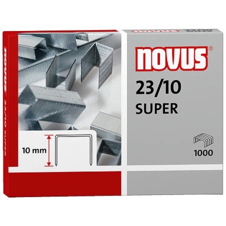 23/10 SUPER Paquete de grapas 1000 grapas