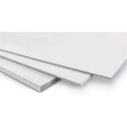 CARTON PLUMA YOSAN BLANCO 5mm 50 x 70 - Pack de 25 unidades