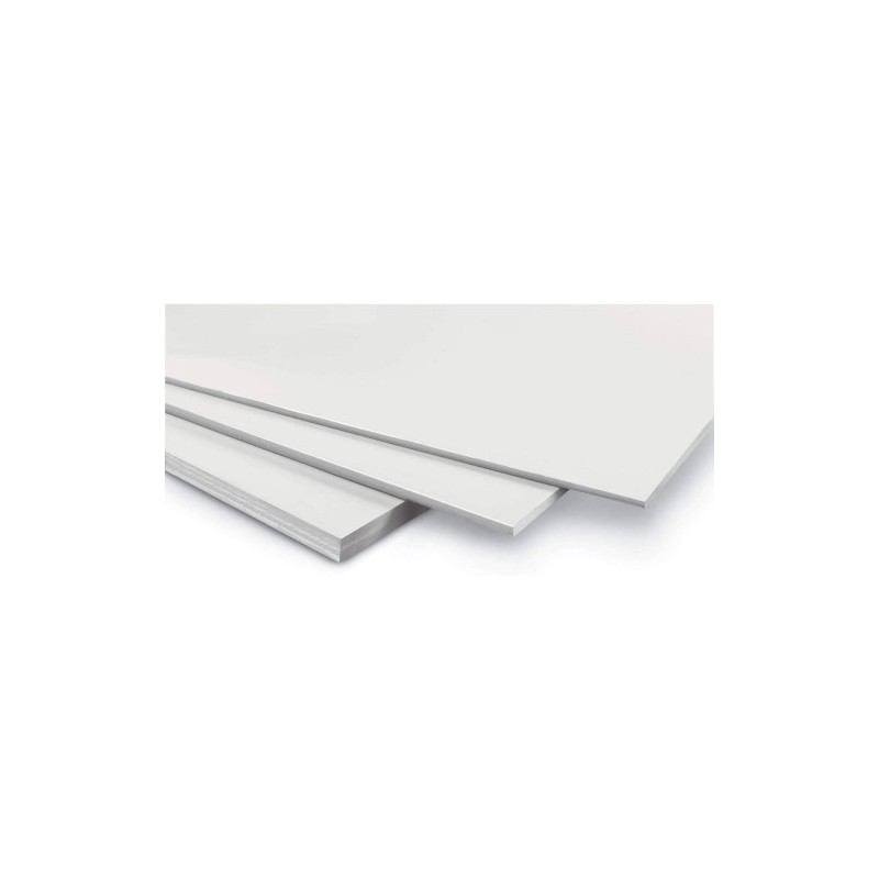 CARTON PLUMA YOSAN BLANCO 5mm 70 x 100 - Pack de 25 unidades
