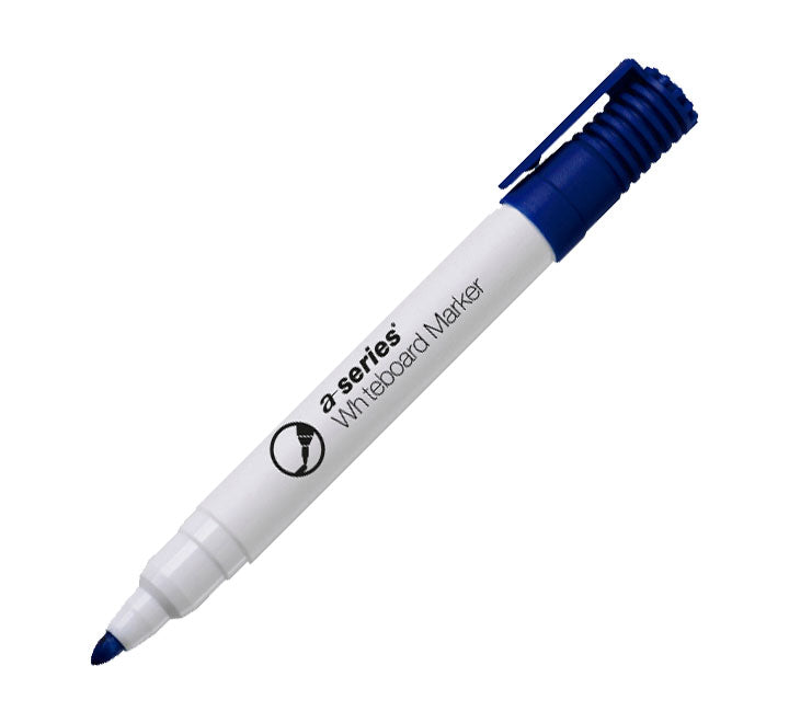 MARCADOR A-SERIES PIZARRA BLANCA AZUL AS1074