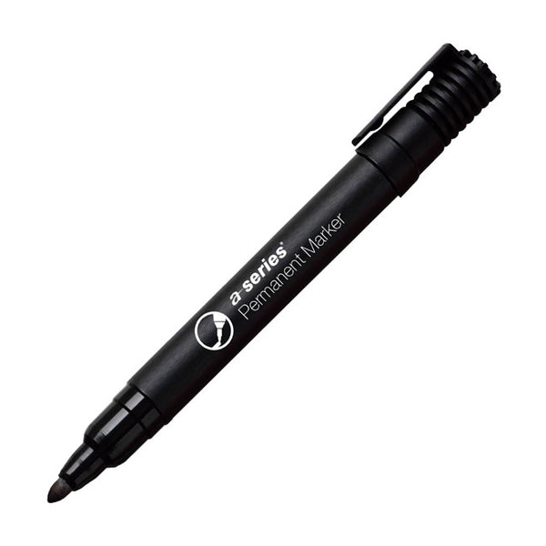 MARCADOR A-SERIES PERM PTA CONICA NEGRO AS1093