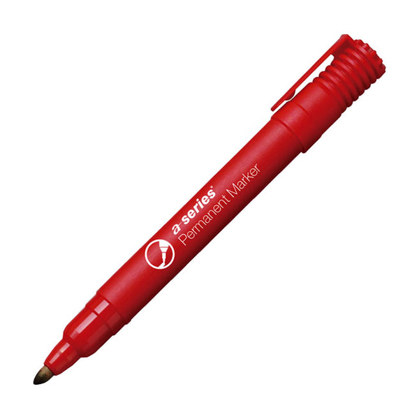 MARCADOR A-SERIES PERM PTA CONICA ROJO AS1094