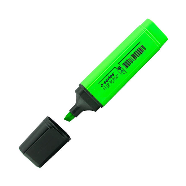 ROTULADOR FLUORES. A-SERIES VERDE AS0529