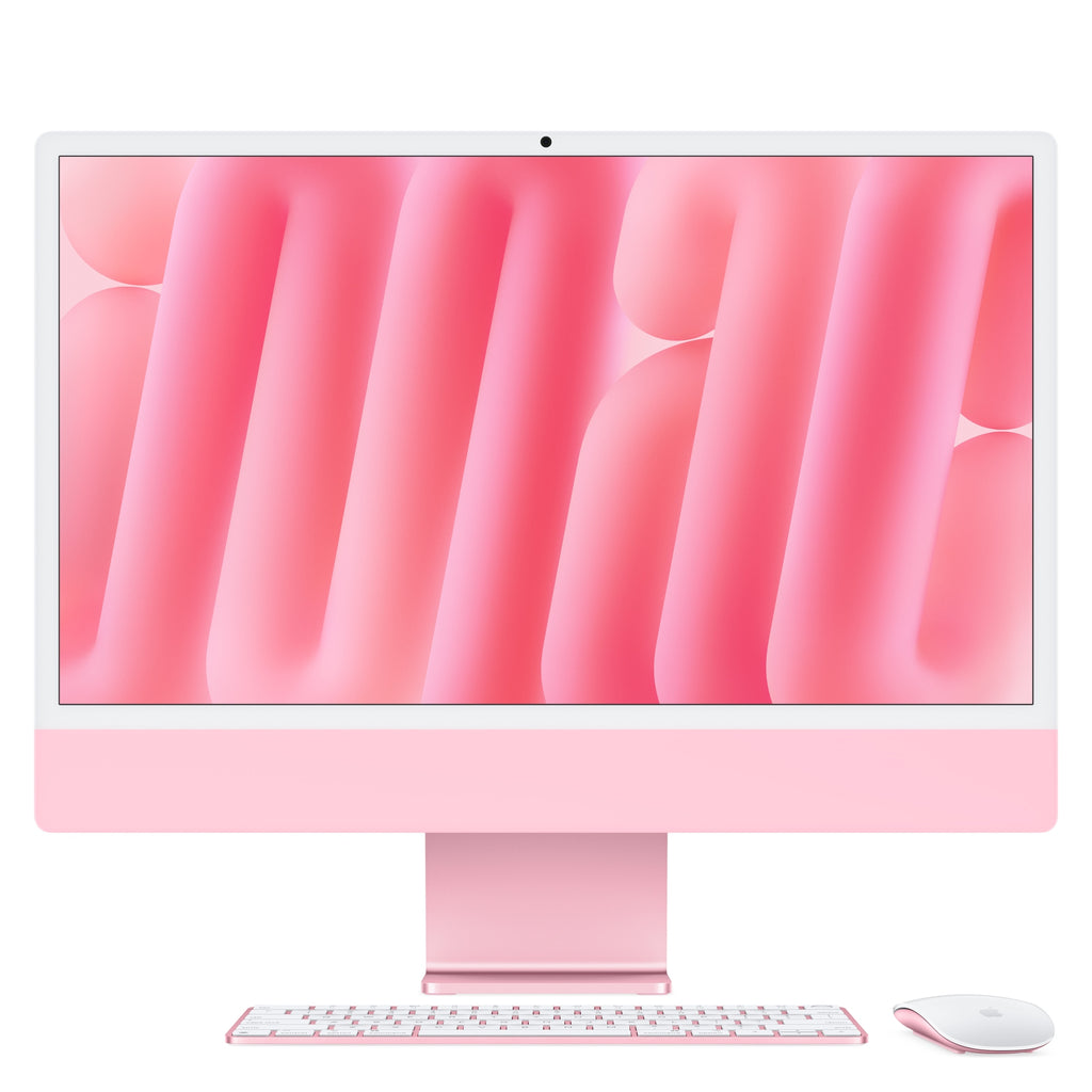 iMac Apple M M4 59 7 cm (23.5") 4480 x 2520 Pixeles PC todo en uno 24 GB 512 GB SSD macOS Sequoia Wi-Fi 6E (802.11ax) Rosa