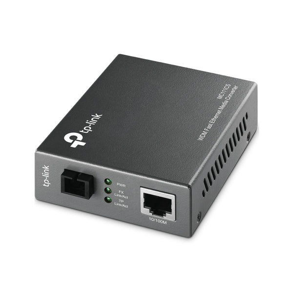 MC111CS convertidor de medio 1000 Mbit/s 1550 nm Monomodo Negro