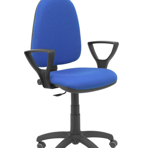 Silla Ayna bali azul brazos fijos ruedas de parqu