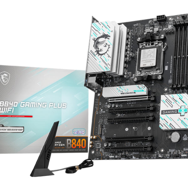 B840 GAMING PLUS WIFI placa base AMD B840 Zcalo AM5 ATX