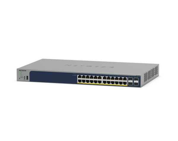 GS728TPP Gestionado L2/L3/L4 Gigabit Ethernet (10/100/1000) Energa sobre Ethernet (PoE) Gris