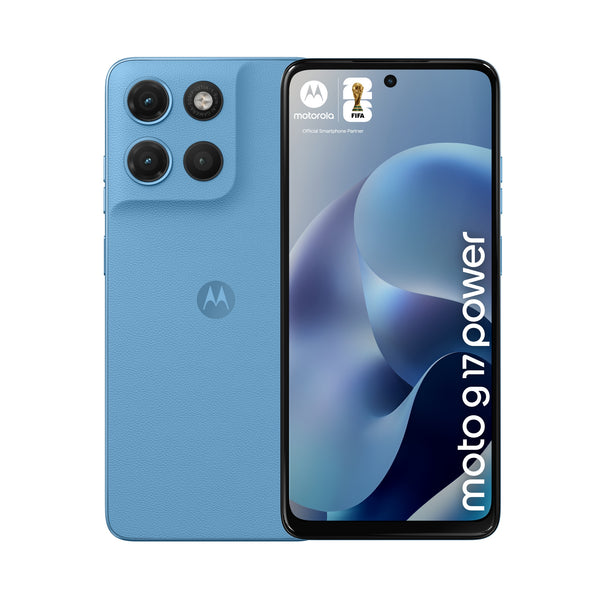 moto g17 power 17 1 cm (6.72") Ranura hbrida Dual SIM Android 15 USB Tipo C 4 GB 256 GB 6000 mAh Azul