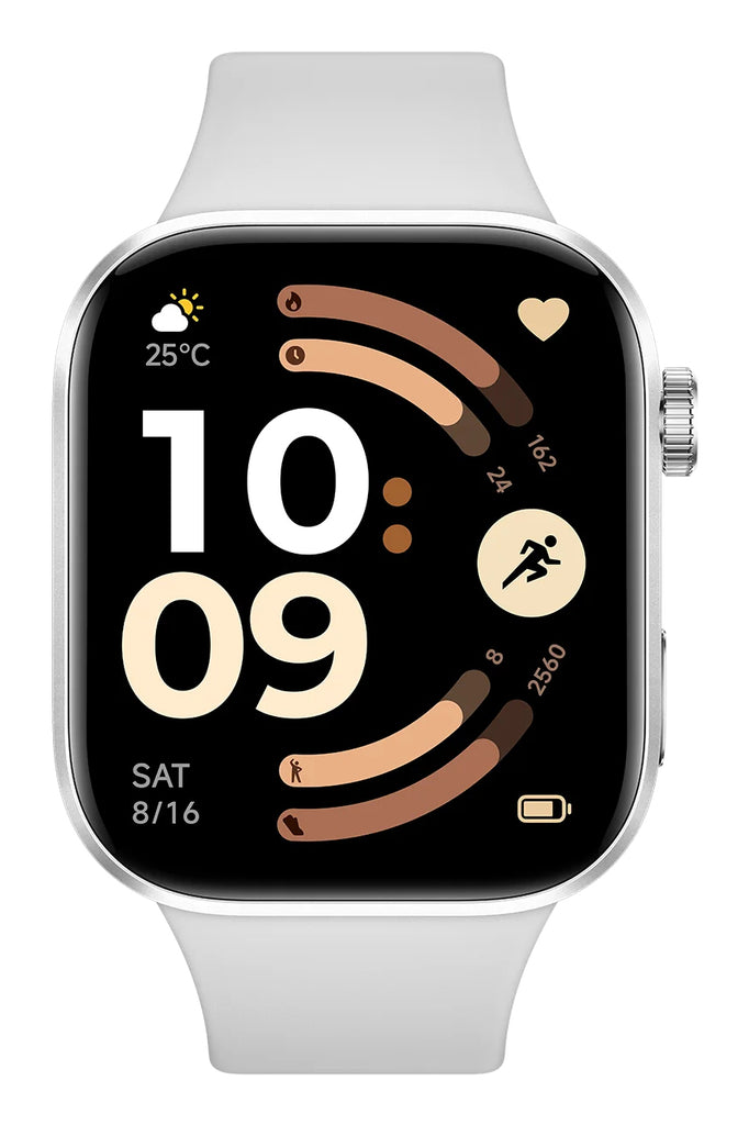Redmi Watch 6 NFC 5 26 cm (2.07") AMOLED 46.5 mm Digital 432 x 514 Pixeles Pantalla tctil Plata GPS (satlite)