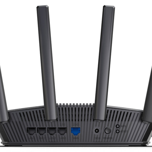 RT-BE59 BE5000 router inalmbrico 2.5 Gigabit Ethernet Doble banda (2 4 GHz / 5 GHz) Negro
