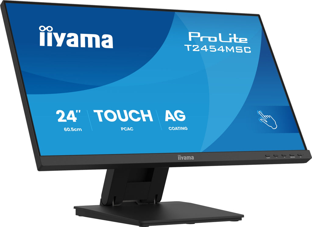 ProLite T2454MSC-B3AG pantalla para PC 60 5 cm (23.8") 1920 x 1080 Pixeles Full HD LED Pantalla tctil Multi-usuario Negro