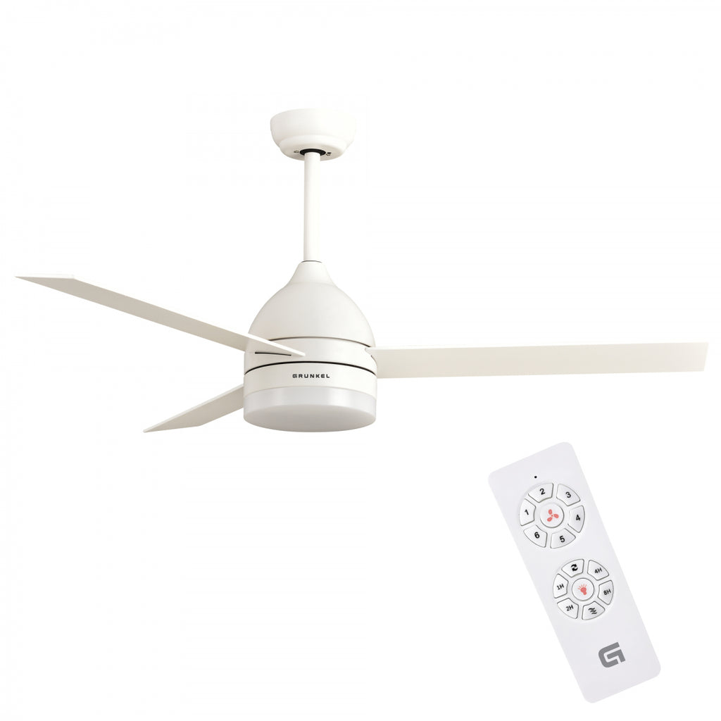 SKYECO-42 ventilador Blanco  Madera