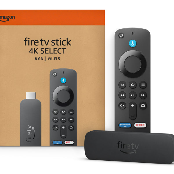 Fire TV Stick 4K Select 4K Ultra HD Fire OS Negro