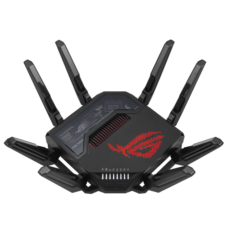 ROG Rapture GT-BE98 router inalmbrico 10 Gigabit Ethernet Quad-band (2.4 GHz / 5 GHz-1 / 5 GHz-2 / 6 GHz) Negro