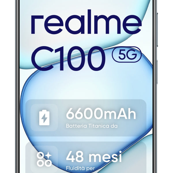 C100 5G 17 3 cm (6.8") SIM doble Android 16.0 USB Tipo C 4 GB 256 GB 6600 mAh Verde