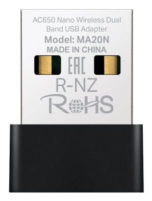 MA20N adaptador y tarjeta de red WLAN 650 Mbit/s