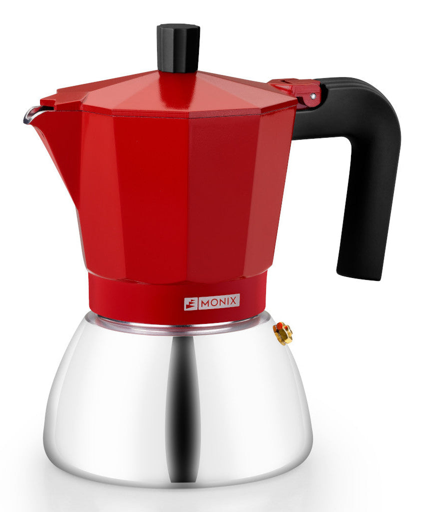 M863106 cafetera manual Cafetera italiana 0 37 L Rojo