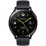 Watch 2 3 63 cm (1.43") AMOLED 46 mm Digital 466 x 466 Pixeles Pantalla tctil Negro Wifi GPS (satlite)